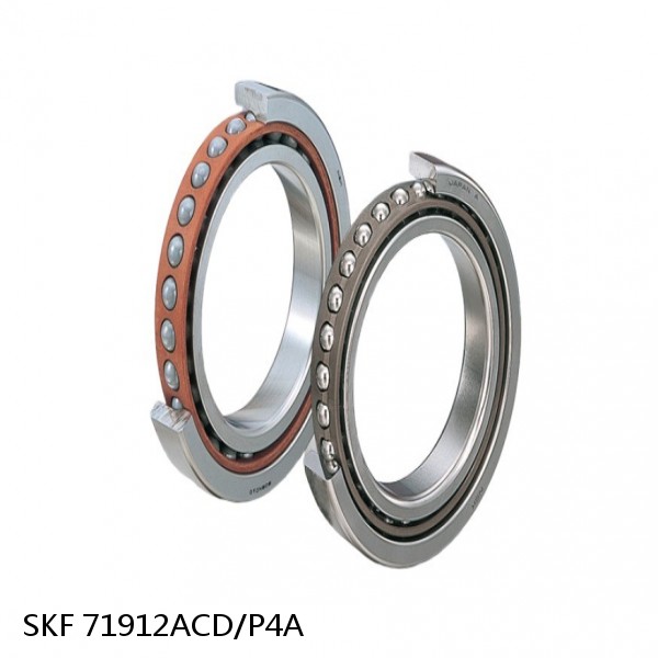 71912ACD/P4A SKF Super Precision,Super Precision Bearings,Super Precision Angular Contact,71900 Series,25 Degree Contact Angle