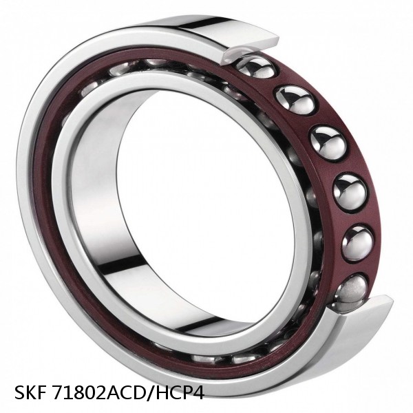 71802ACD/HCP4 SKF Super Precision,Super Precision Bearings,Super Precision Angular Contact,71800 Series,25 Degree Contact Angle