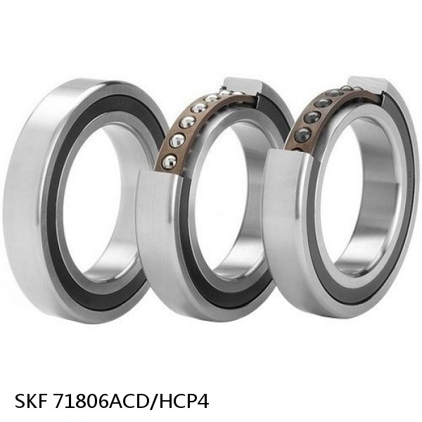 71806ACD/HCP4 SKF Super Precision,Super Precision Bearings,Super Precision Angular Contact,71800 Series,25 Degree Contact Angle