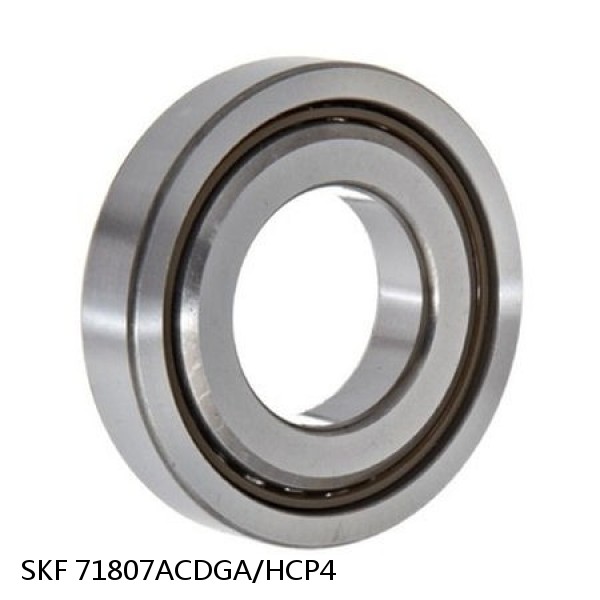 71807ACDGA/HCP4 SKF Super Precision,Super Precision Bearings,Super Precision Angular Contact,71800 Series,25 Degree Contact Angle