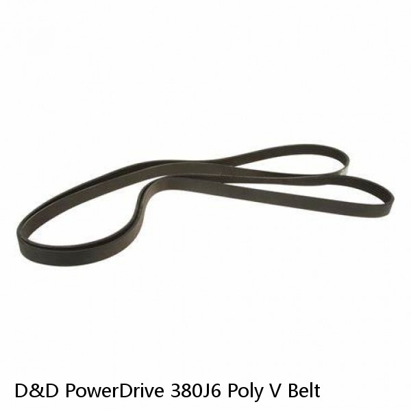 D&D PowerDrive 380J6 Poly V Belt